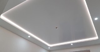 Светодиодные натяжные потолки Юрга, цена от 1554 руб.