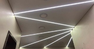 Световые линии на потолке Юрга, цена от 2589 руб.